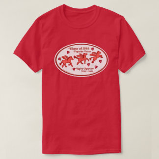 T-shirt Chemise Pegasus Posse Ruby Reunion (rouge cardinal