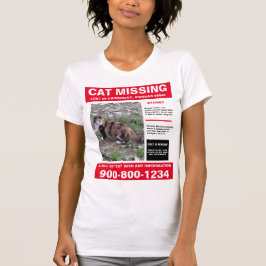 T-shirt Chemise Perdue Pour Chat Ou Chien Avec Photo Et Co