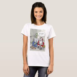 T-shirt Chemise père Noël In Jail