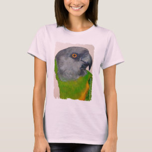 T-shirt Chemise - perroquet du Sénégal
