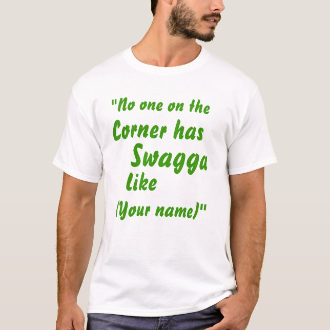 T-shirt Chemise personnalisable de HIP HOP (Devant)