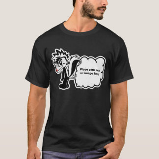 T-shirt Chemise personnalisable de la mouffette des hommes