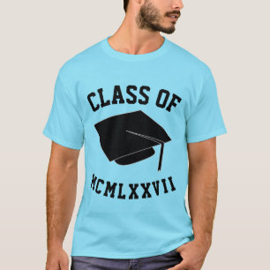 T-shirt Chemise personnalisable de la promotion MCMLXXVII