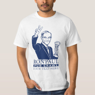 T-shirt Chemise personnalisable de rampement de Pub de Ron