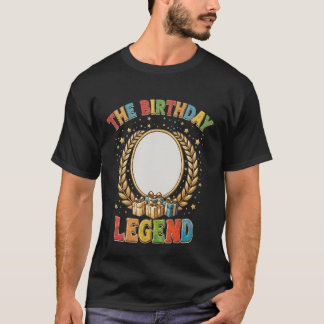 T-shirt chemise personnalisable légende d'anniversaire