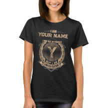 Chemise personnalisée au nom de famille, nom de fa