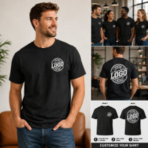Chemise personnalisée avec logo | Tee-shirt person