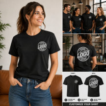 Chemise personnalisée avec logo | Tee-shirt person