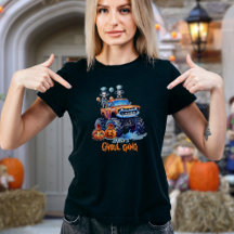 Chemise personnalisée de Halloween pour maman en f