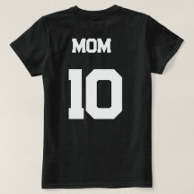 Chemise personnalisée de mère de footballeuse USA
