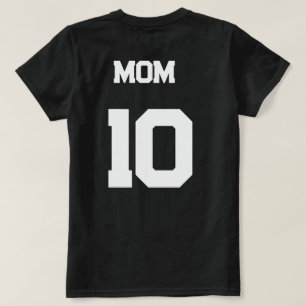 T-shirt Chemise personnalisée de mère de footballeuse USA
