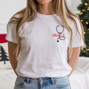 T-shirt Chemise personnalisée d'infirmière, Chemise d'infi
