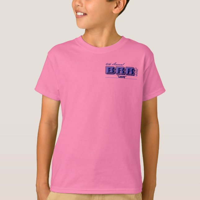 T-shirt Chemise personnalisée du BRR de Laney (Devant)