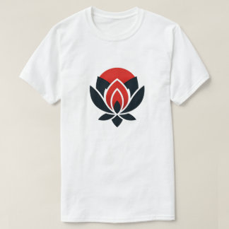 T-shirt Chemise personnalisée Lotus Flower