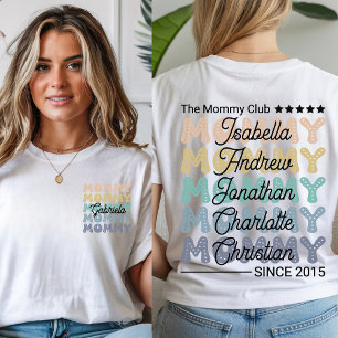 T-shirt Chemise personnalisée pour club de mamans – Sweat-