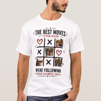 T-shirt Chemise personnalisée pour la fête des Pères avec