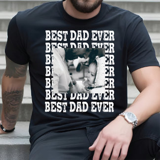 T-shirt Chemise personnalisée pour la fête des pères avec 
