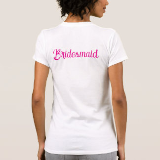 T-shirt Chemise personnalisée pour la tribu des demoiselle