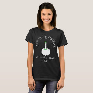 T-shirt Chemise personnalisée sur la maladie de Lyme
