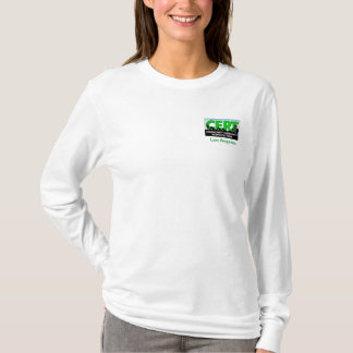 T-shirt Chemise-personnaliser de la douille de la femme de