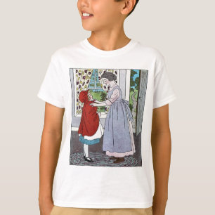T-shirt Chemise petite chemise rouge