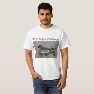 T-shirt Chemise Phalarope à cou rouge par RoseWrites