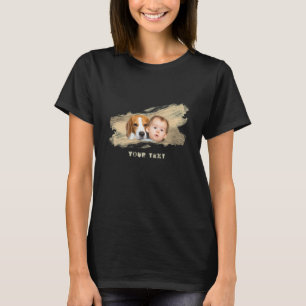 T-shirt Chemise photo personnalisée - Ajouter une photo e