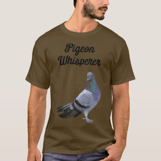 T-shirt Chemise Pigeon Whisperer - Dons Amusants d'Anniver