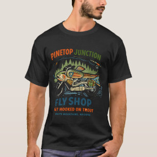 T-shirt Chemise PineTop Junction Fly Shop