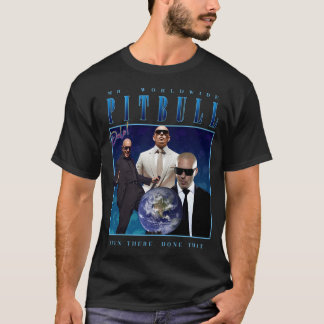 T-shirt Chemise Pitbull Homage (Parodie)
