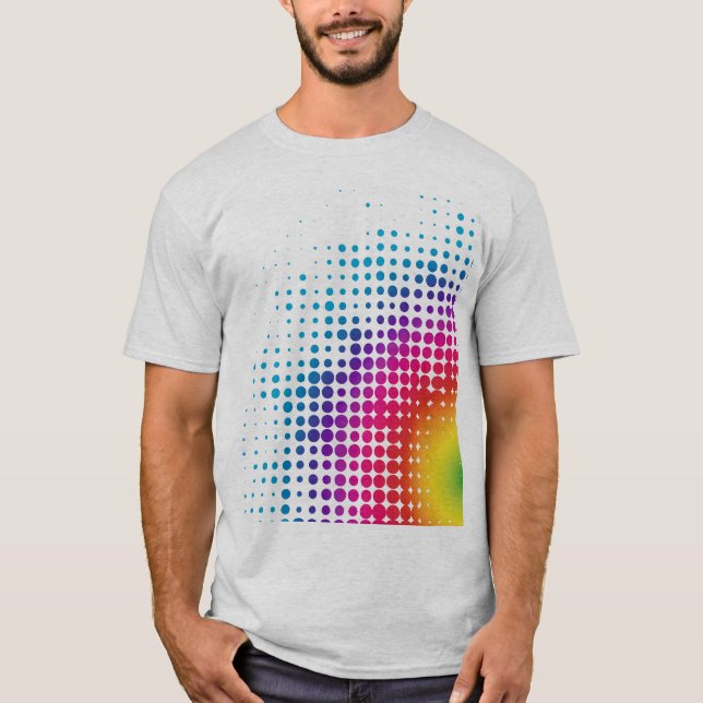 T-shirt Chemise pointillée (Devant)