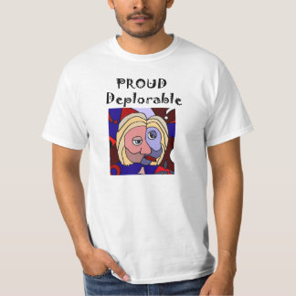 T-shirt Chemise politique déplorable fière drôle