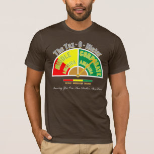 T-shirt Chemise politique   l'impôt - couleur du mètre  