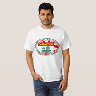 T-SHIRT CHEMISE POTABLE DE BIÈRE OFFICIELLE D'ÎLE PRINCE
