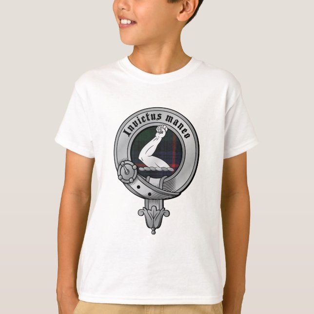 T-shirt Chemise pour enfants Clan Armstrong (Devant)