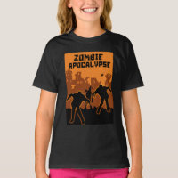 Chemise pour enfants Zombie Apocalypse