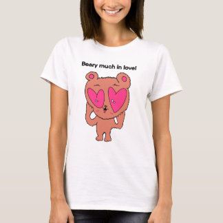 T-shirt Chemise pour femmes Beary Much In Love