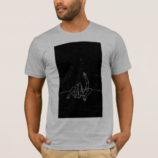 T-shirt Chemise Pour Hommes : Regarder les étoiles