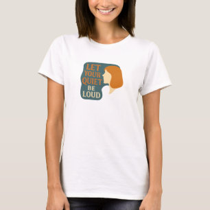 T-shirt Chemise pour introverti - laissez votre silence êt