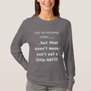 T-shirt chemise pour les femmes dont la personnalité mange