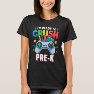 T-shirt Chemise pré-maternelle pour garçons jeu vidéo pour