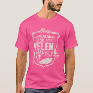 T-shirt Chemise Prénom Helen Helen Nom Anniversaire