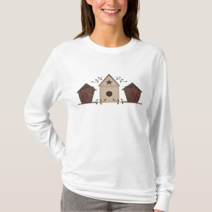 T-shirt Chemise Primitive Birdhouses