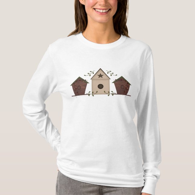 T-shirt Chemise primitive de volières (Devant)