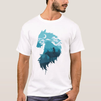 T-shirt chemise princesse mononoke, tee ghibli studio.