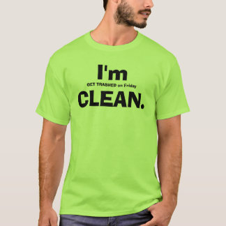 T-shirt Chemise propre et verte de d de Mike de GTOF