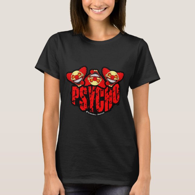 T-shirt Chemise Psycho (Devant)