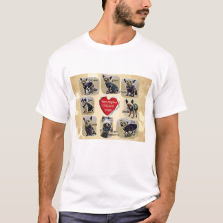 T-shirt Chemise puissante minuscule d'équipe rêveuse -