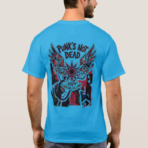 T-shirt Chemise Punks Not Dead 2024 Londres Calling Rock P