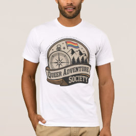 T-shirt Chemise Queer Adventure Society - Explorateur Vint